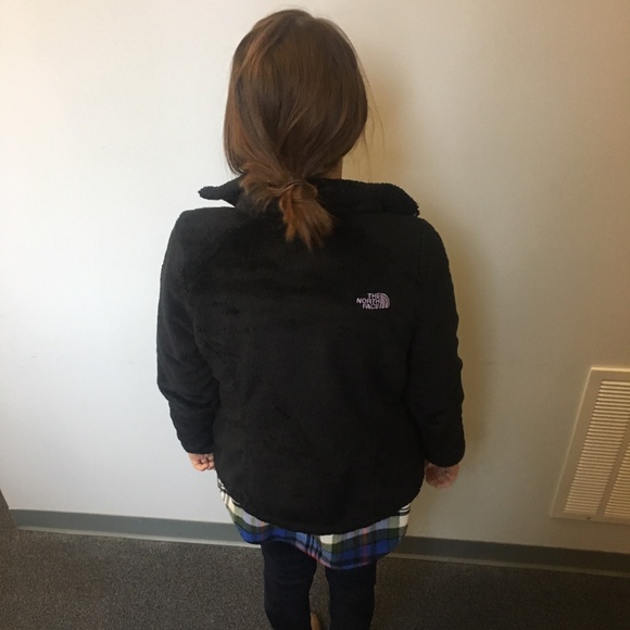 The North Face Osito Jacket Womens - TNF Black/Lav - Picture 3 of 6